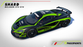 Shard McLaren 570 GT4 - Carbon/Lime