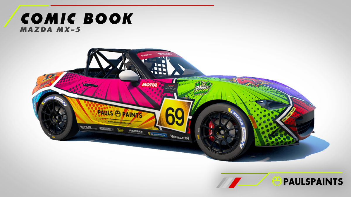 Comic Book - Mazda MX5