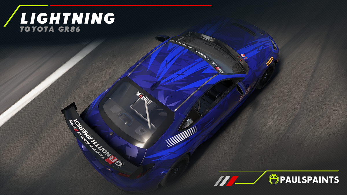 GR86 Lightning - Full Blue