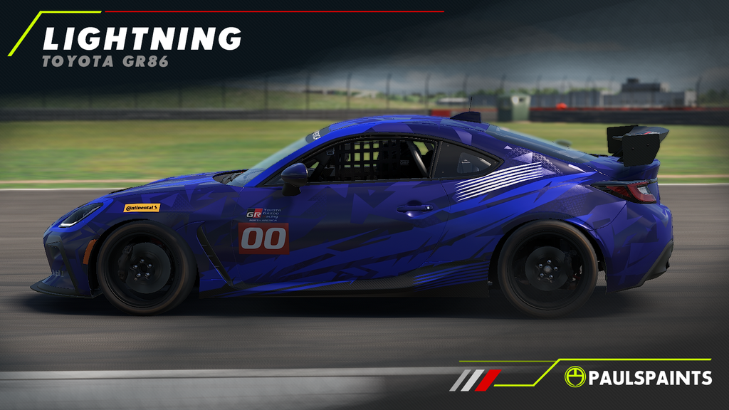 GR86 Lightning - Full Blue
