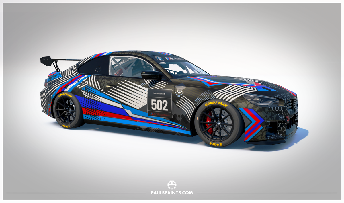 BMW M2 Dazzle - Red, White & Blue