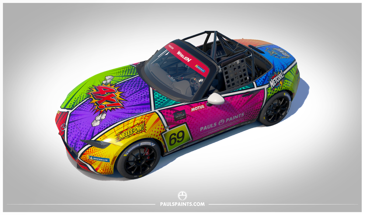 Comic Book - Mazda MX5