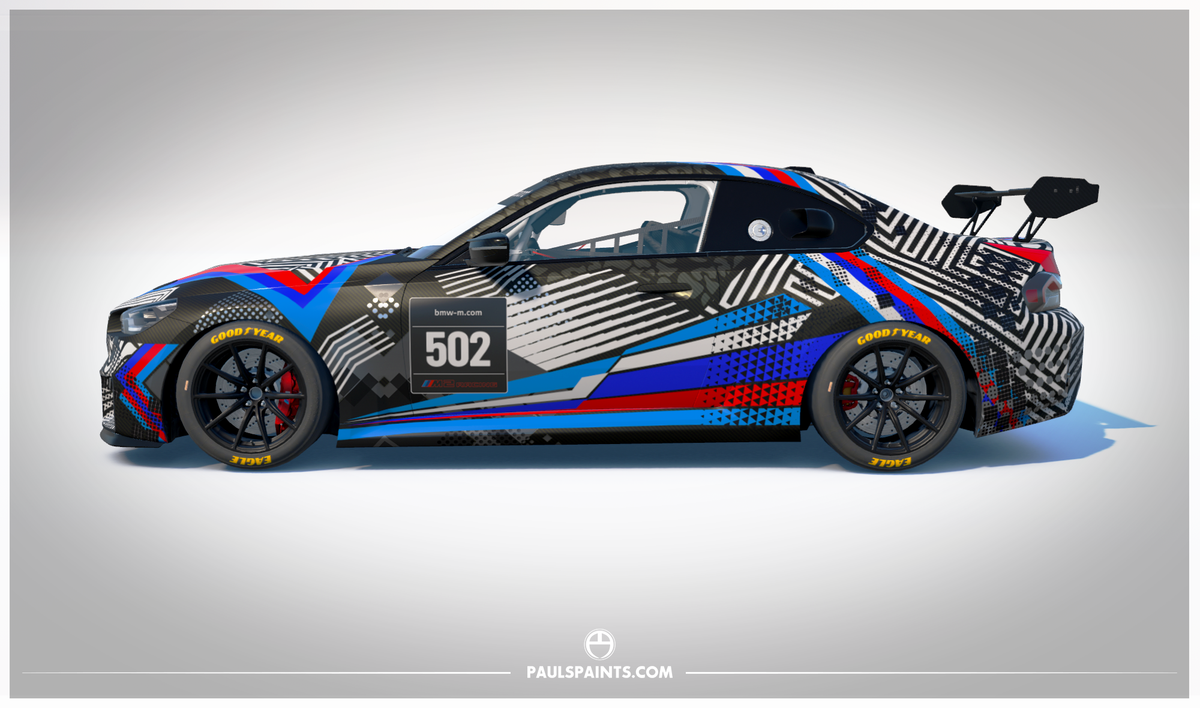BMW M2 Dazzle - Red, White & Blue