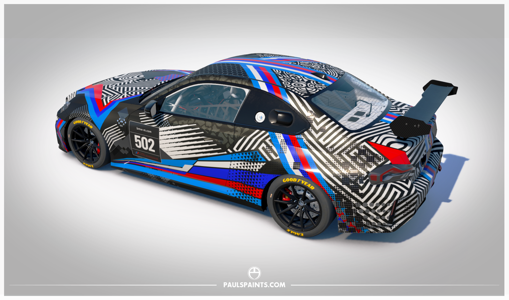 BMW M2 Dazzle - Red, White & Blue