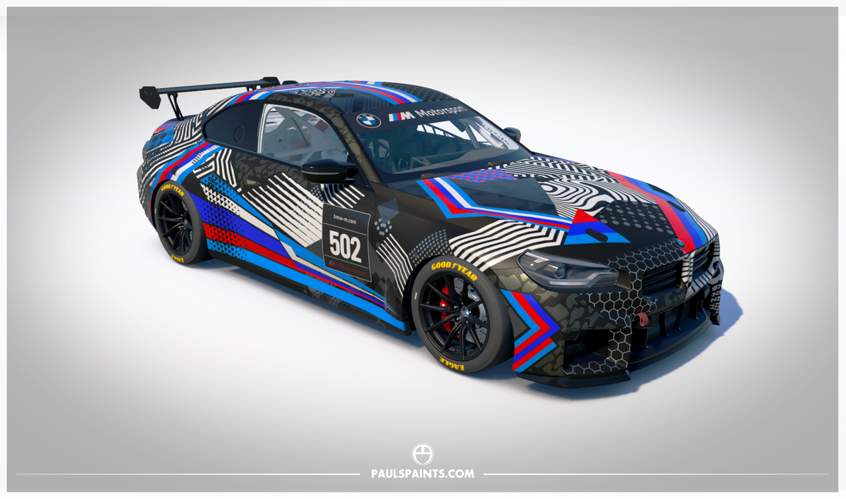 BMW M2 Dazzle - Red, White & Blue